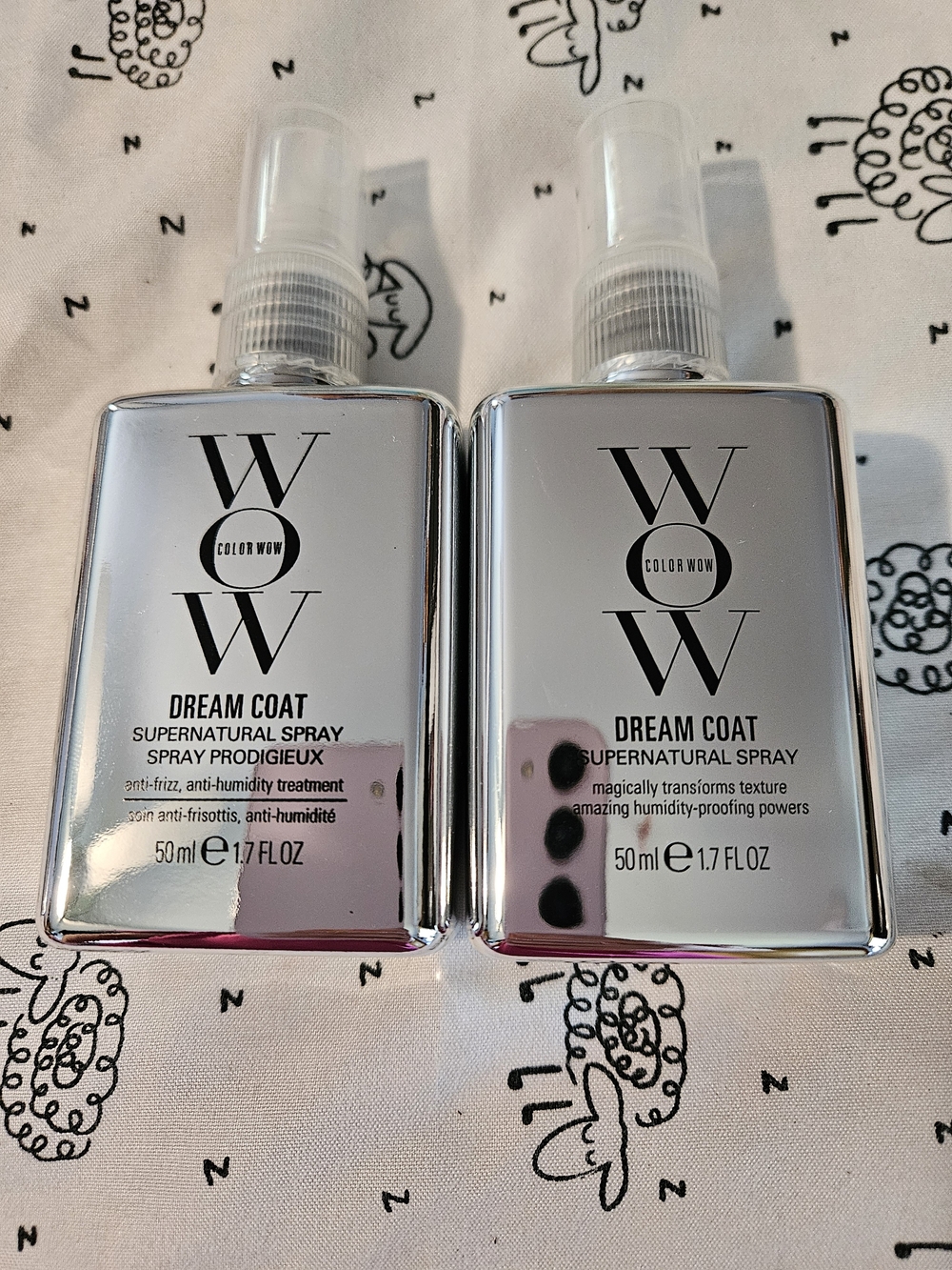 2 x Color WOW Dream Coat Supernatural Spray — Silver (50 ml)
